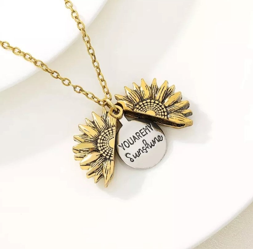 COLLAR GIRASOL PERSONALIZADO - YOU'RE MY SUNSHINE