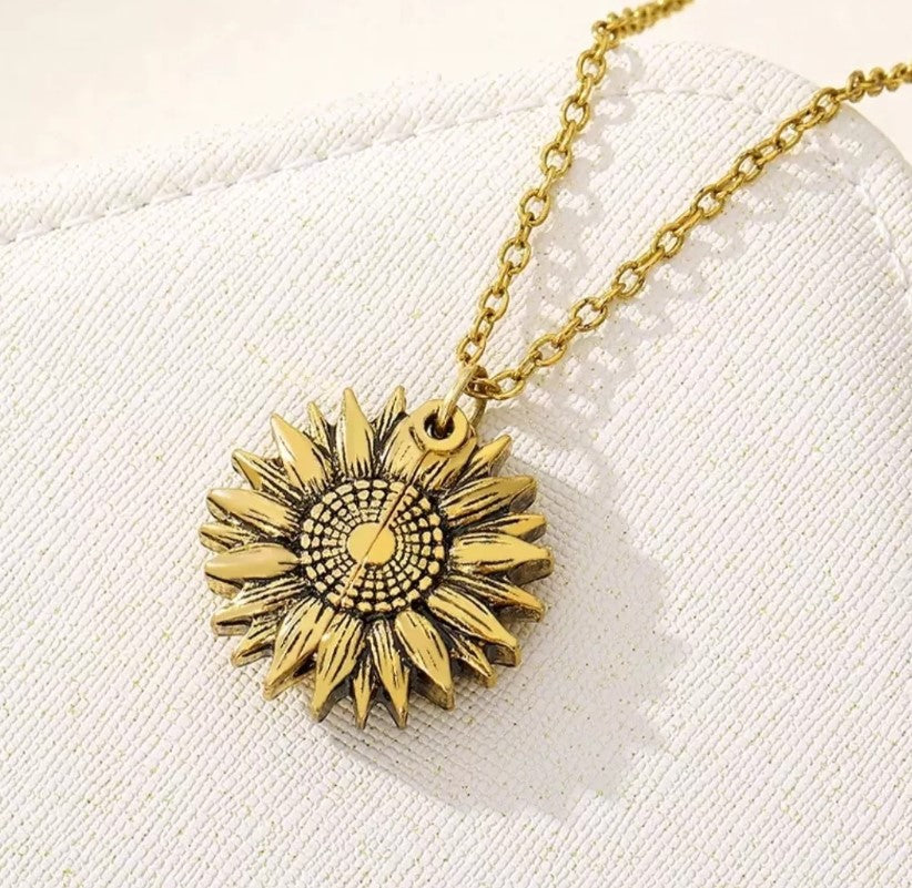 COLLAR GIRASOL PERSONALIZADO - YOU'RE MY SUNSHINE