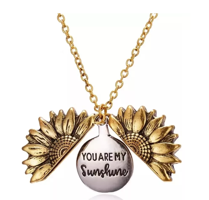 COLLAR GIRASOL PERSONALIZADO - YOU'RE MY SUNSHINE