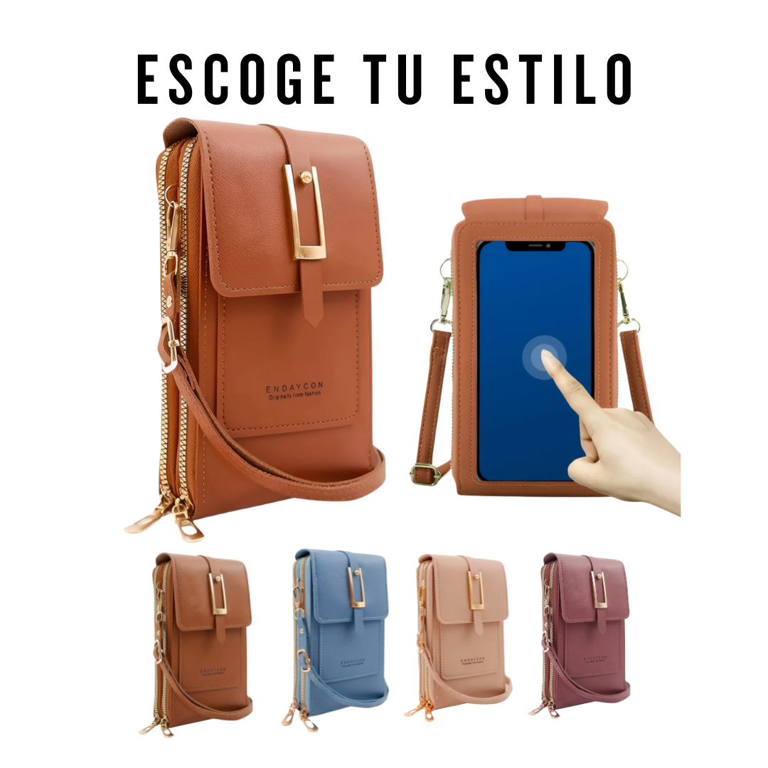 BOLSO BANDOLERA DE PANTALLA TACTIL- VARIOS COLORES