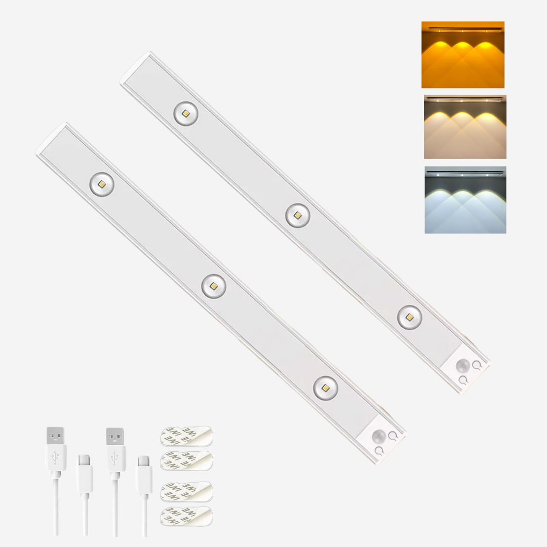 Luz Led | Recargable | Con Sensor | 3 Colores de Uso