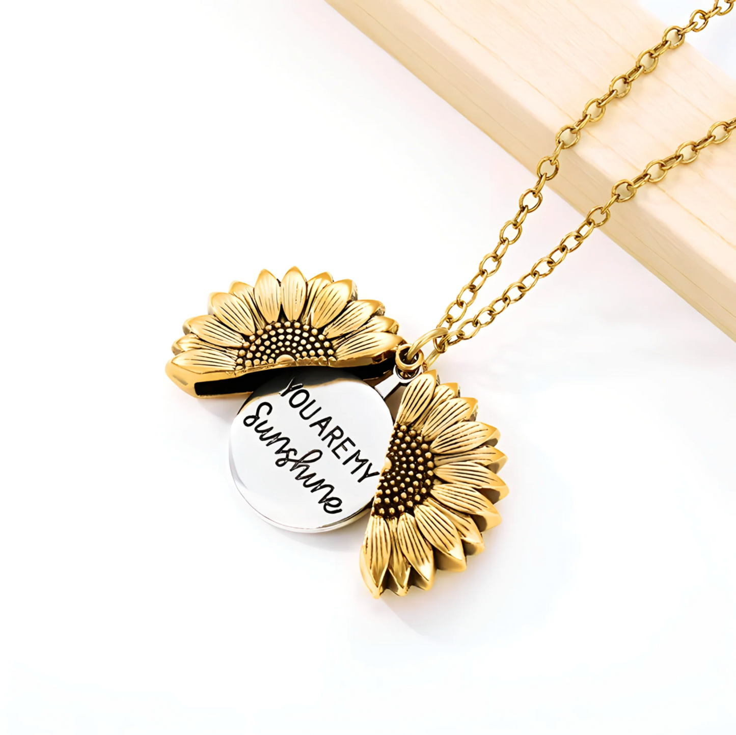 COLLAR GIRASOL PERSONALIZADO - YOU'RE MY SUNSHINE