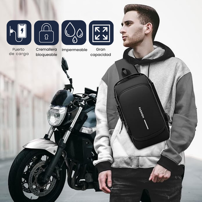 BOLSO MORRAL ANTIRROBO - MANOS LIBRES