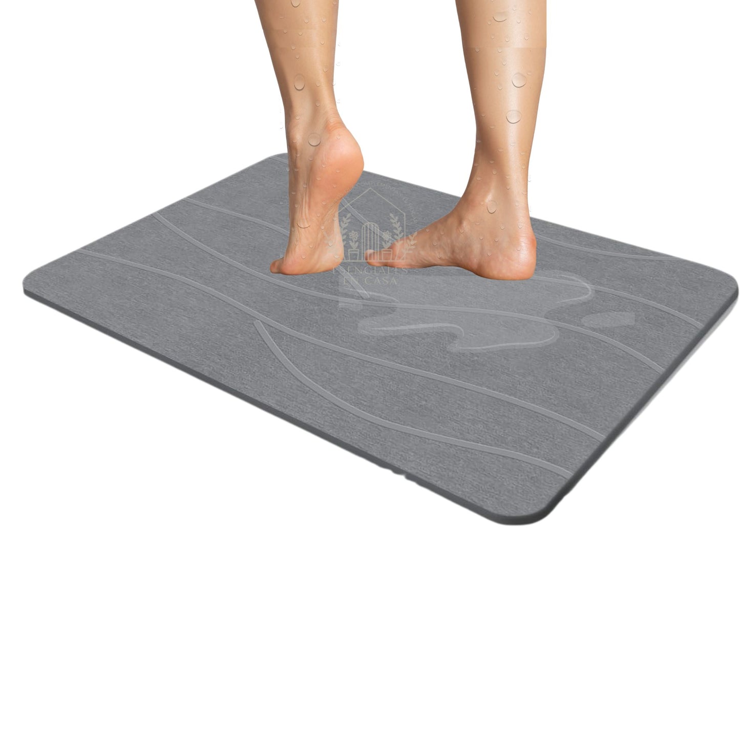 Alfombra para Baño de Piedra Diatomita